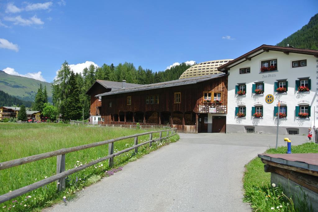 Apartmán Pension Hof Zur Stilli Davos Exteriér fotografie