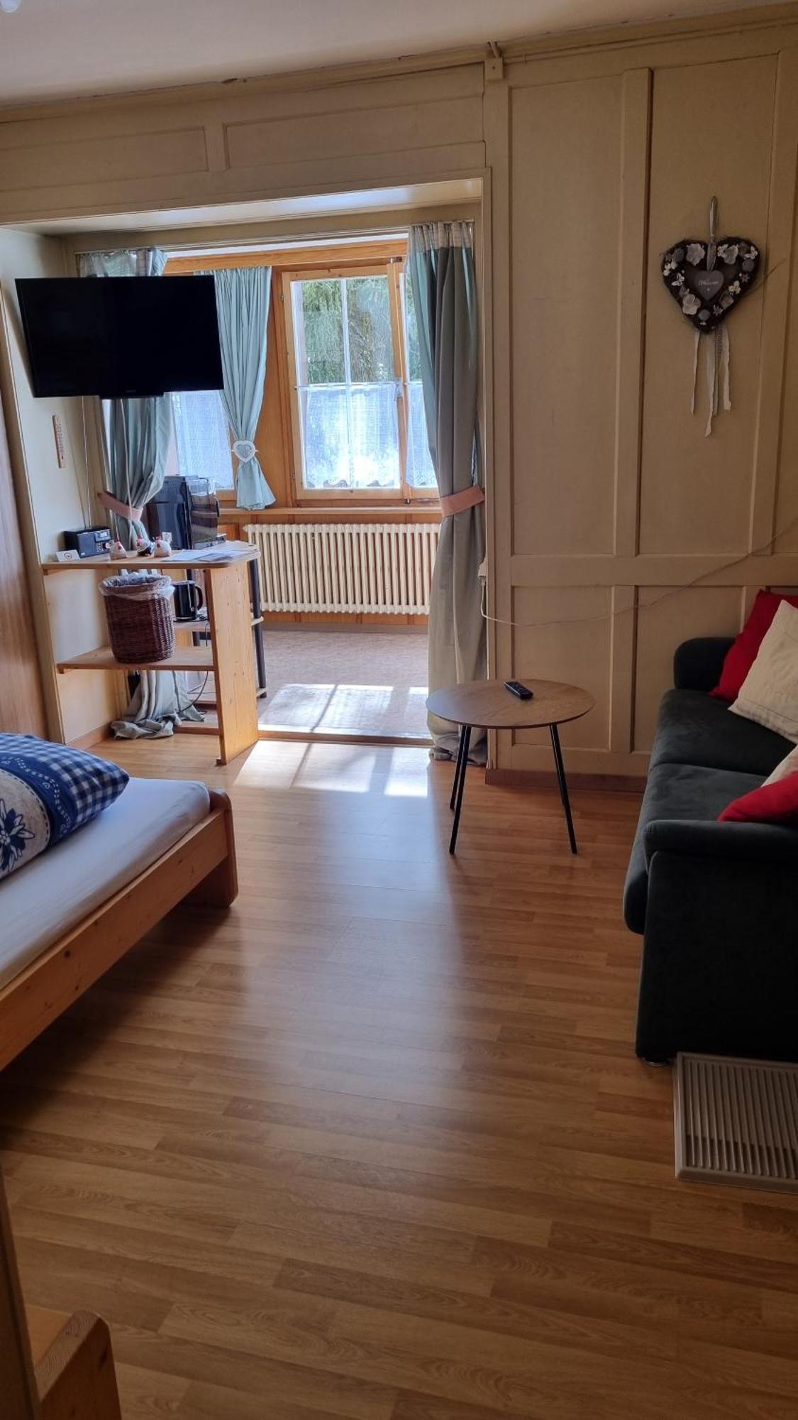 Apartmán Pension Hof Zur Stilli Davos Exteriér fotografie